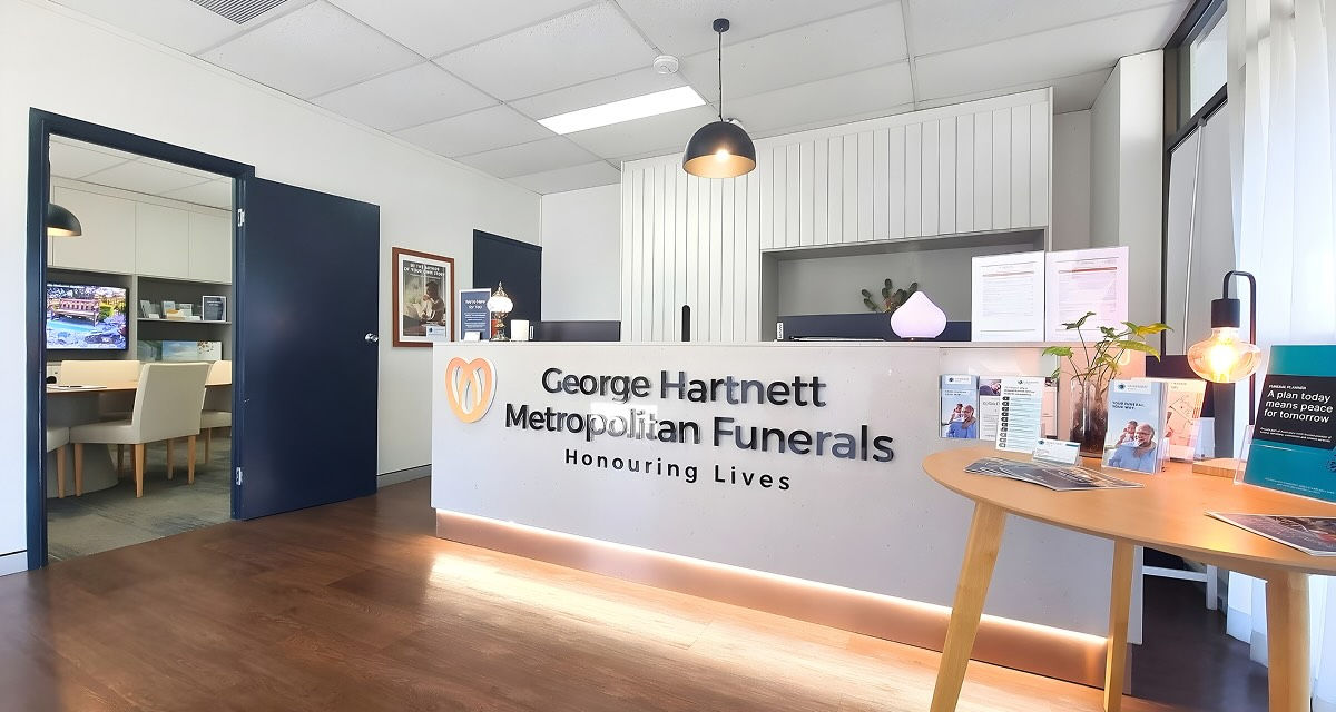 Reception area